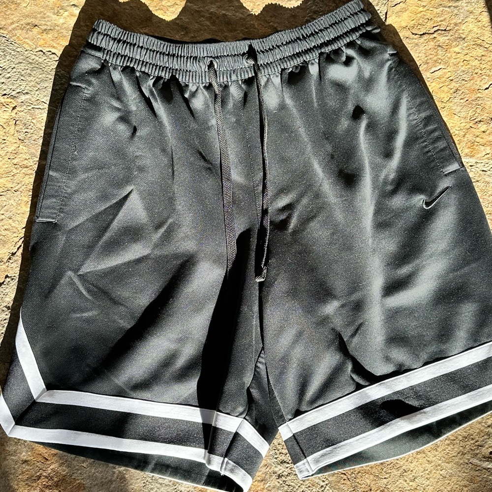 Nike Mens Basketball Shorts Black Size Large